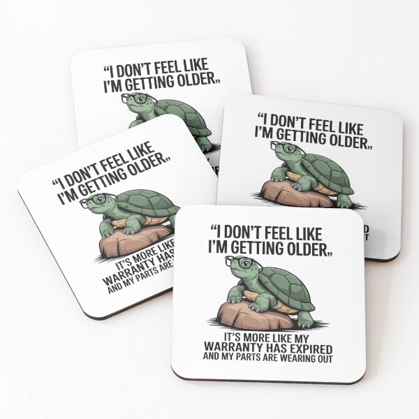 Item preview, Turtle I Don't Feel Like I'm Getting Older It's More 4 designed and sold by angolinnArt.