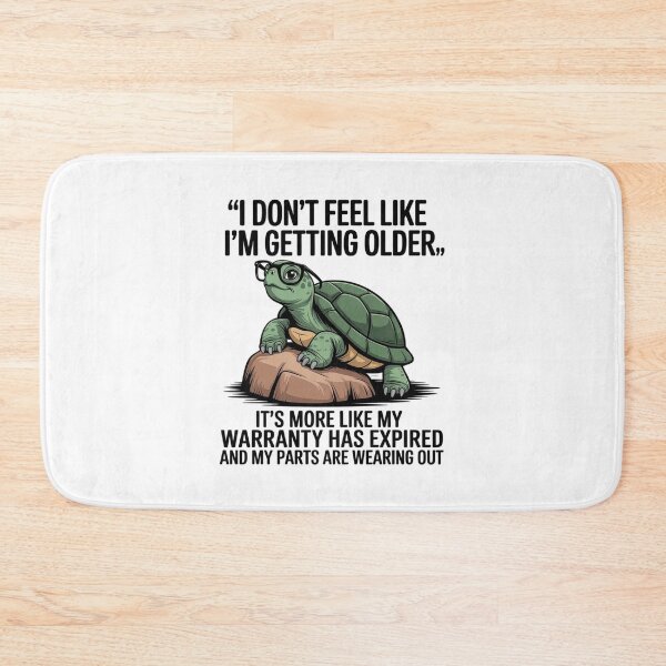 Item preview, Turtle I Don't Feel Like I'm Getting Older It's More 4 designed and sold by angolinnArt.