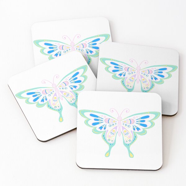 Item preview, Colourful 2000s butterfly designed and sold by AstraeaArt22.