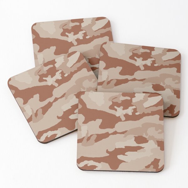 Item preview, Desert Tan And Sand Camo Seamless Pattern designed and sold by pattern-archive.