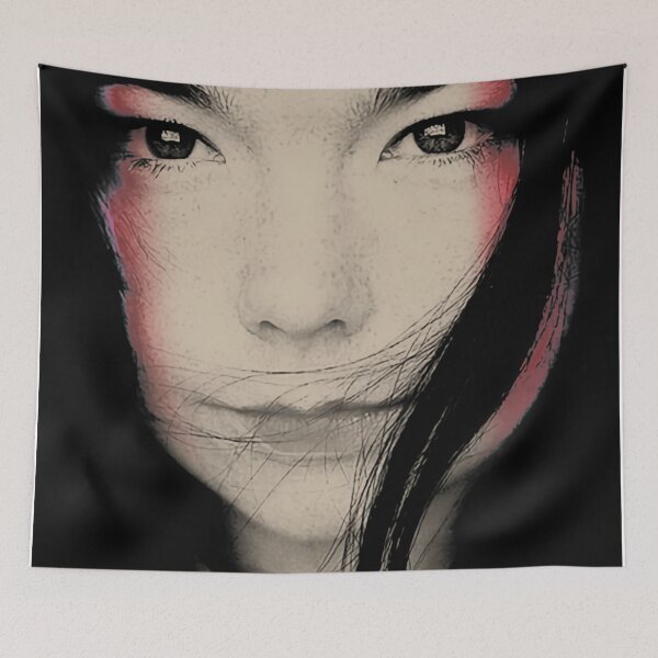 Item preview, Bjork Photograph Vintage Vibe designed and sold by aaqwfvaaswzxcvb.