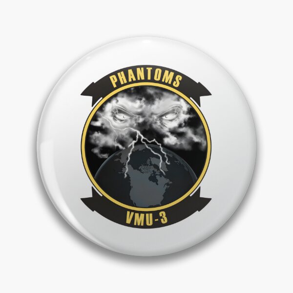 Item preview, Official Insignia of the VMU-3 "Phantoms" Marine Unmanned Aerial Vehicle Squadron designed and sold by CharlieDesings.