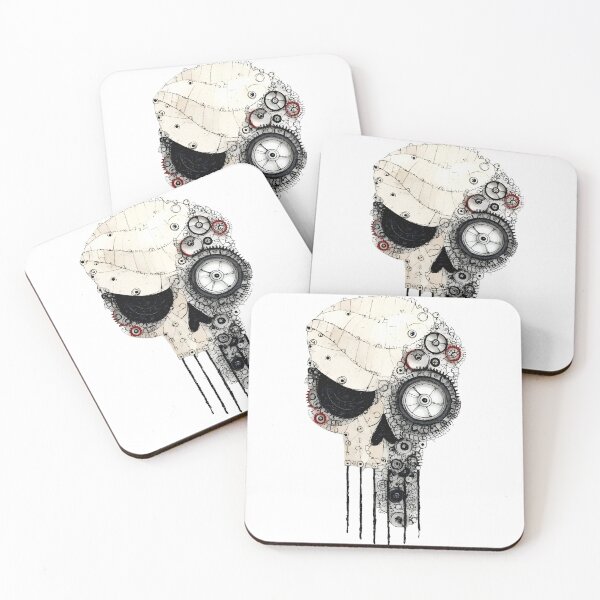 Item preview, Surreal Skull Semi Abstract Modern designed and sold by Shoot-The-Moon.