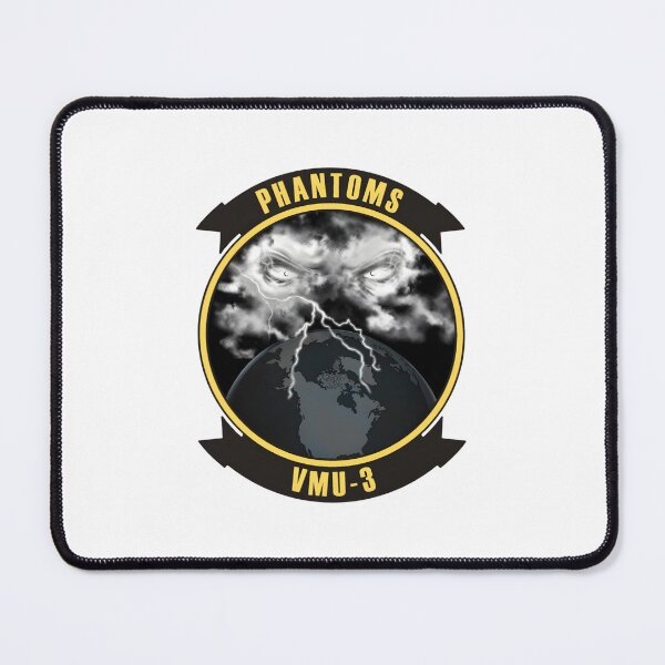 Item preview, Official Insignia of the VMU-3 "Phantoms" Marine Unmanned Aerial Vehicle Squadron designed and sold by CharlieDesings.