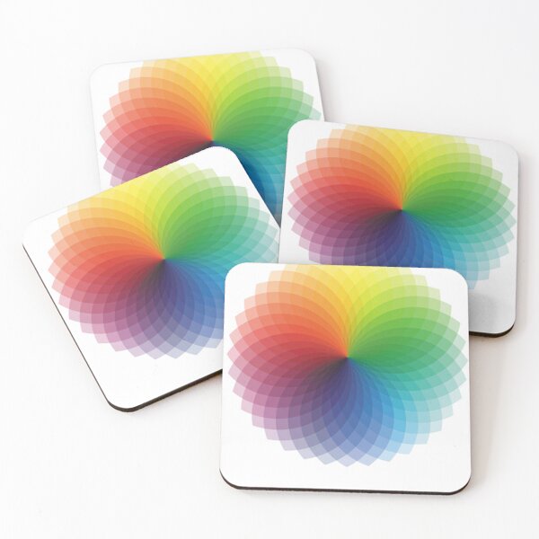 Item preview, Color Circle Colorsystem Multicolor -Wallpaper Art Prints  designed and sold by COLORGY ONLINE SHOP .