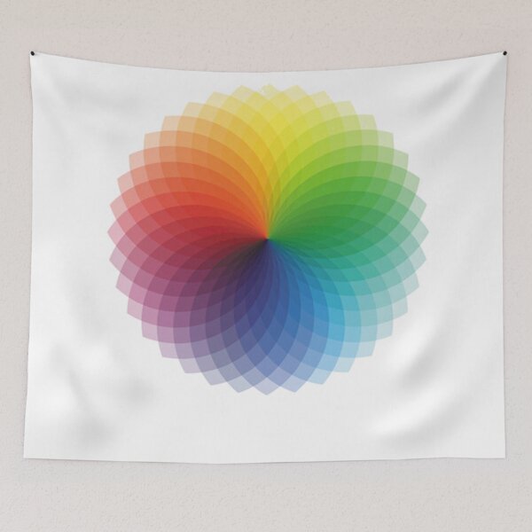Item preview, Color Circle Colorsystem Multicolor -Wallpaper Art Prints  designed and sold by COLORGY ONLINE SHOP .