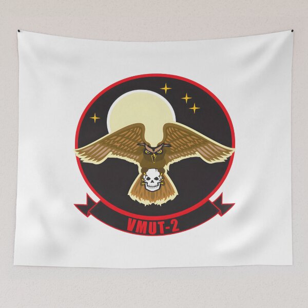 Item preview, Official Insignia of the VMUT-2 "Night Owls" Marine Unmanned Aerial Vehicle Training Squadron designed and sold by CharlieDesings.