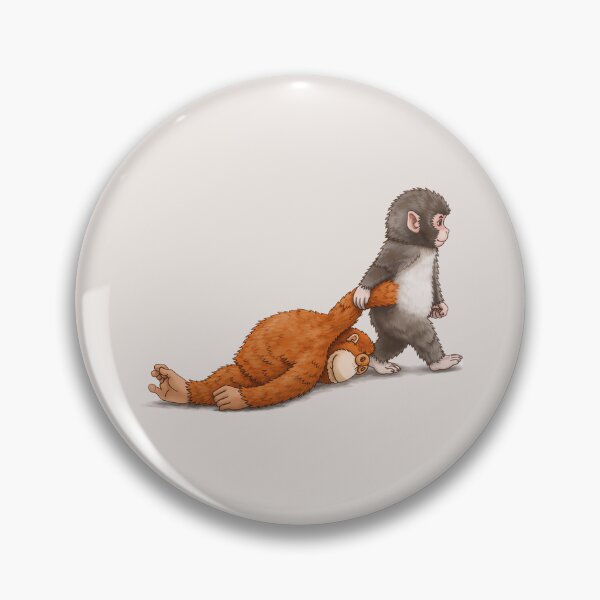 Item preview, Punch-kun and Plush Monkey Design designed and sold by gear-posters.
