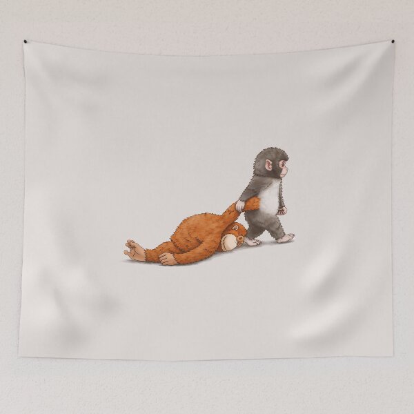 Item preview, Punch-kun and Plush Monkey Design designed and sold by gear-posters.
