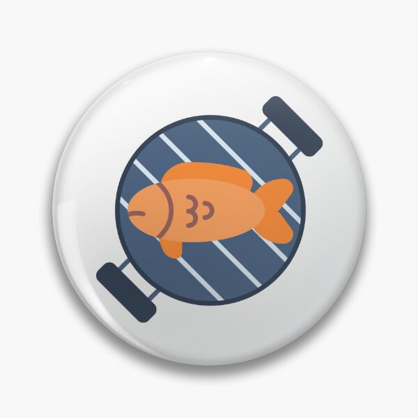 Item preview, Whole Grilled Fish - Seafood Dinner Sticker for Healthy Eating & BBQ designed and sold by Tr Creative Design.