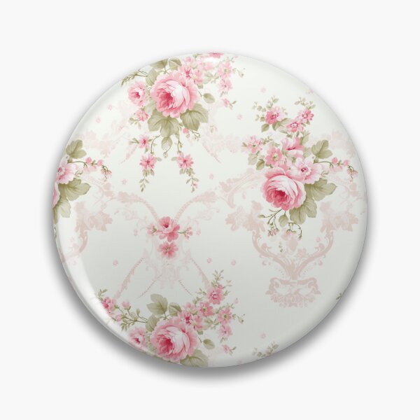 Item preview, Pink Floral Shabby Chic Coquette Pattern  designed and sold by LouieVanille.