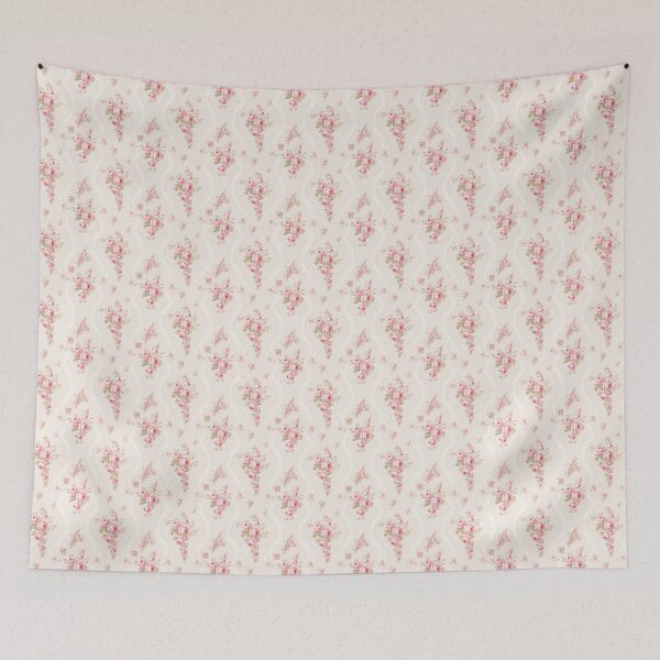 Item preview, Pink Floral Shabby Chic Coquette Pattern  designed and sold by LouieVanille.