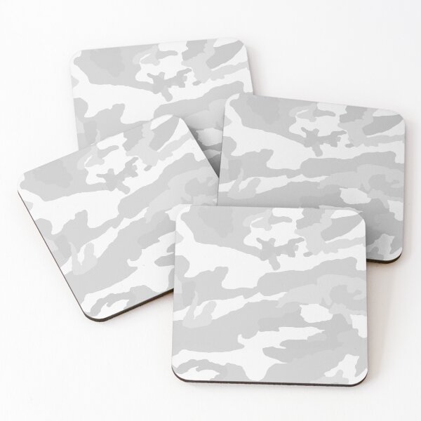 Item preview, Snow White Gray Arctic Camo Seamless Pattern designed and sold by pattern-archive.