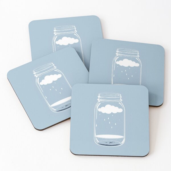 Item preview, Cloud in a Glass Jar Filling with Rain designed and sold by INSOMNIAC101.