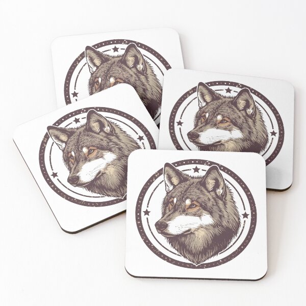 Item preview, Vintage Lone Wolf Emblem – Rustic Wilderness Graphic Tee designed and sold by Kavya Art.