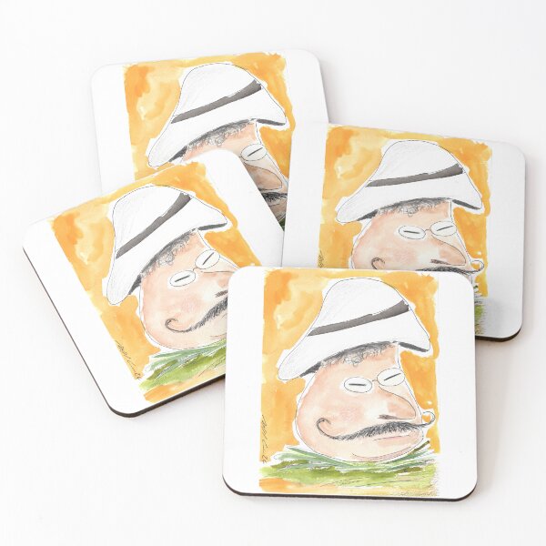 Item preview, The Secret Life of Shrooms, Das geheime Leben der Pilze, Hercule Poirot designed and sold by Anke‘s Bazaar.