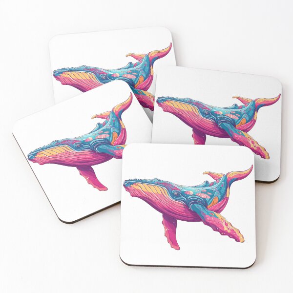 Item preview, Colorful Whale designed and sold by robyeyedropy.
