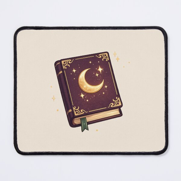 Item preview, Mystic Moon Book Sticker – Magical Reading Aesthetic designed and sold by SnugbugStudios.