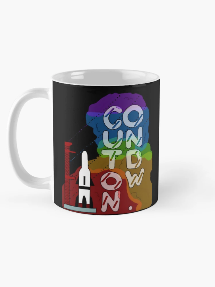 Thumbnail 5 of 6, Coffee Mug, Countdown designed and sold by MaskedTarget.