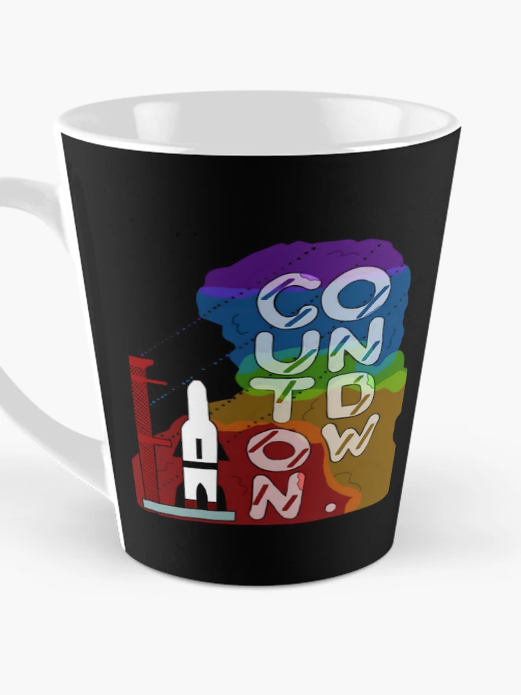 Thumbnail 3 of 4, Coffee Mug, Countdown designed and sold by MaskedTarget.