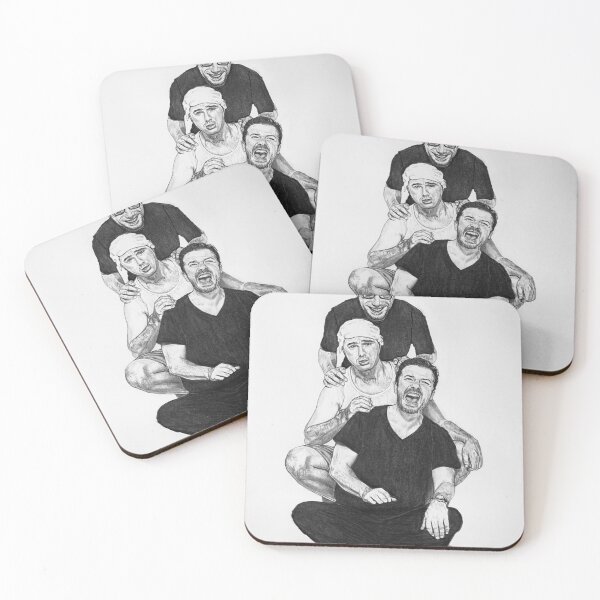 Item preview, Ricky Gervais Karl Pilkington Stephen Merchant designed and sold by BryanWhipple.