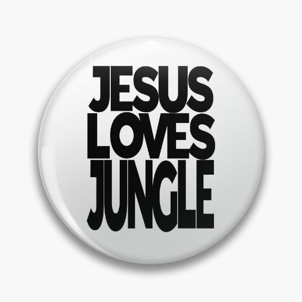 Item preview, JESUS LOVES JUNGLE designed and sold by CHEEKY TEE SHOP.