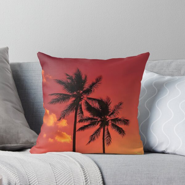 Item preview, Tropical Palm Silhouettes at Sunset designed and sold by Lusigallaeci.