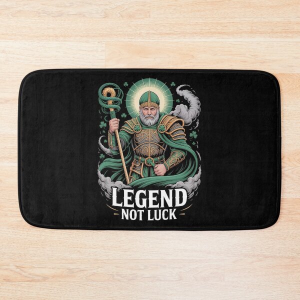 Item preview, Legend Not Luck – Saint Patrick Celtic Warrior designed and sold by DarylWelsh2024.