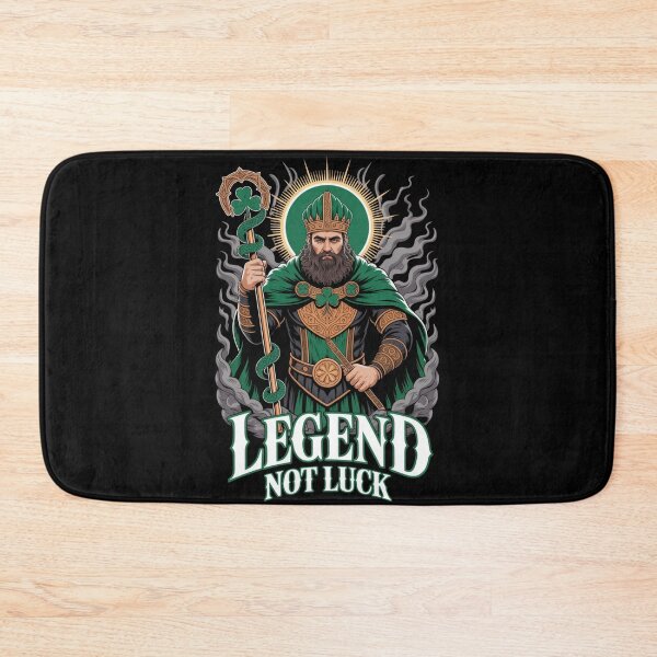 Item preview, Legend Not Luck – Saint Patrick Dark King Warrior designed and sold by DarylWelsh2024.