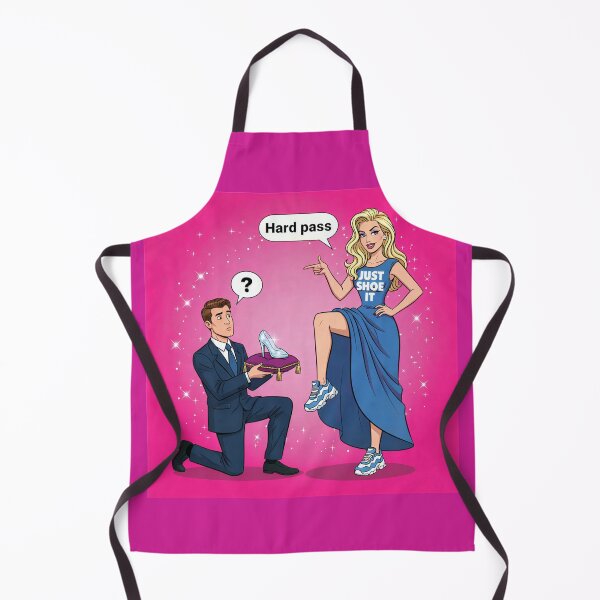 Item preview, Glass Slipper? Hard Pass. Sticker — "Just Shoe It" | Funny Feminist Fairy Tale Parody Gift designed and sold by SammyMorry.