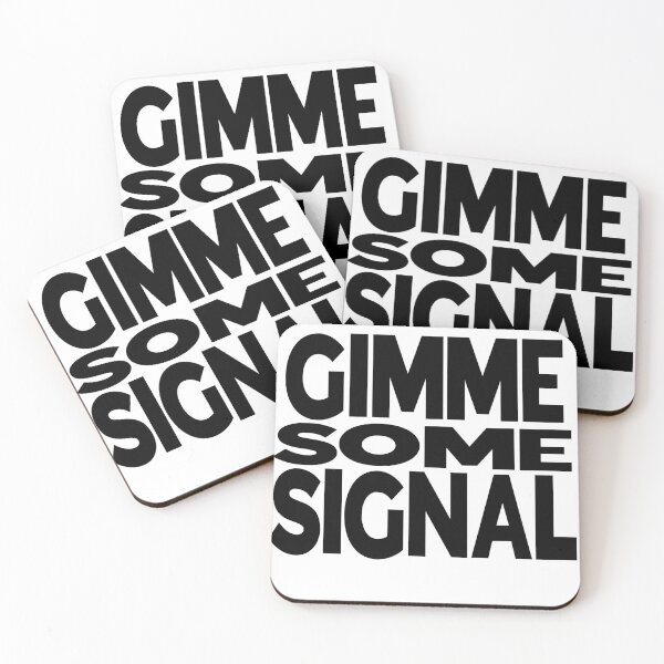 Item preview, GIMME SOME SIGNAL designed and sold by CHEEKY TEE SHOP.