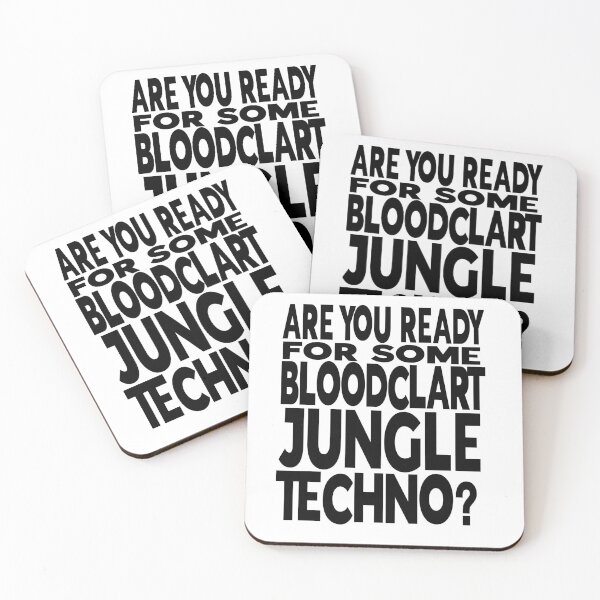 Item preview, ARE YOU READY FOR SOME BLOODCLART JUNGLE TECHNO? designed and sold by CHEEKY TEE SHOP.