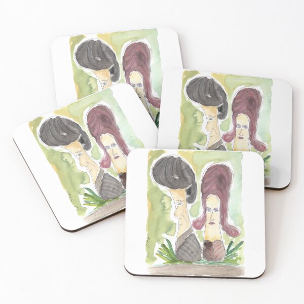Item preview, The Secret Life of Shrooms, Das geheime Leben der Pilze, The Avengers John Steed & Emma Peel designed and sold by Anke‘s Bazaar.