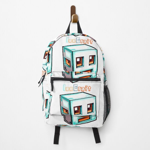 Item preview, IceCraft Minecraft Ice Cube - Cute Blocky Lego Style Art Print designed and sold by DesignArtist.ia.