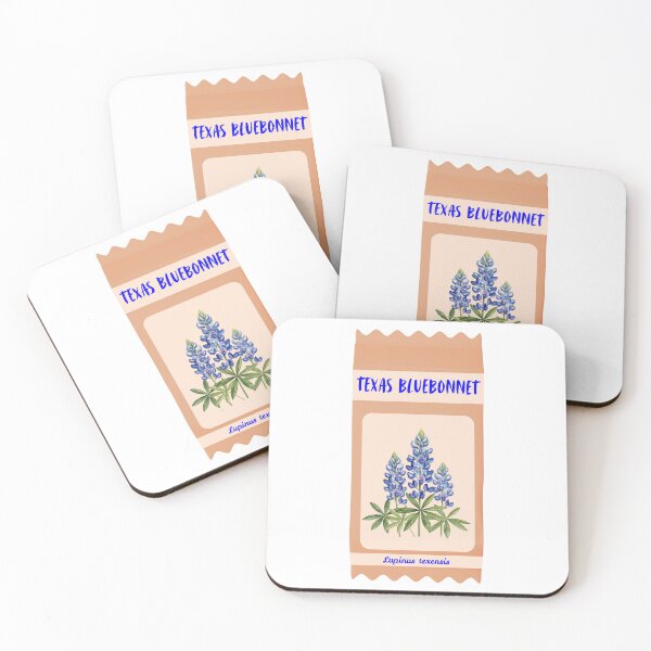 Item preview, Texas Bluebonnet Vintage Botanical Seed Packet designed and sold by Sparkledust Creations.