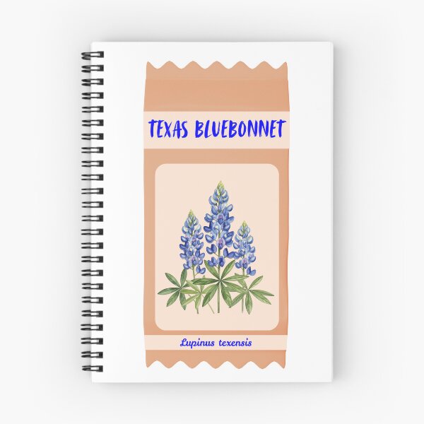 Item preview, Texas Bluebonnet Vintage Botanical Seed Packet designed and sold by Sparkledust Creations.