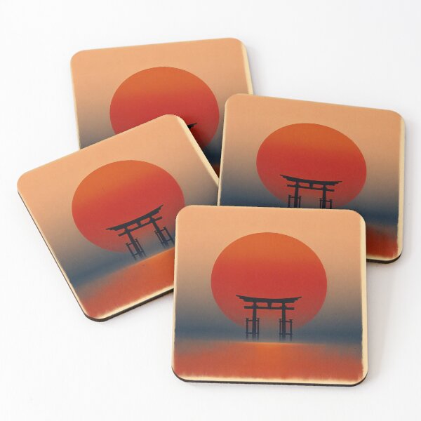 Item preview, Torii Beneath Vermilion Sun designed and sold by StudioKansai.