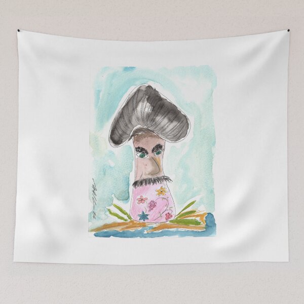 Item preview, The Secret Life of Shrooms, Das geheime Leben der Pilze, Magnum P.I. designed and sold by Anke‘s Bazaar.