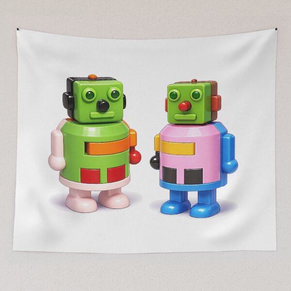Item preview, Vintage Puzzle Box GDR Children's Toy Fan Art designed and sold by LLSwiss.