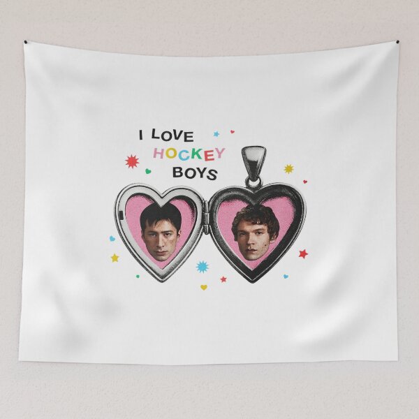 Item preview, Heated Rivalry Shane Hollander Ilya Rozanov Hudson Williams Connor Storrie Ice Hockey Couple Romance designed and sold by DebbieEganCo.