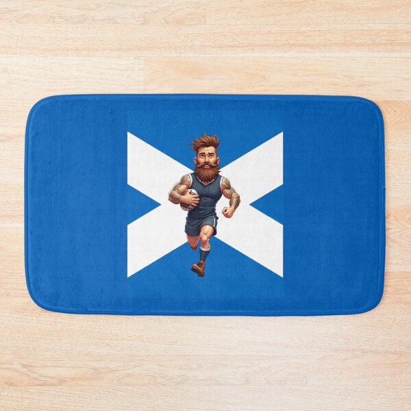Item preview, Bearded, Tattooed, and Fearless Scottish Rugby designed and sold by taiche.