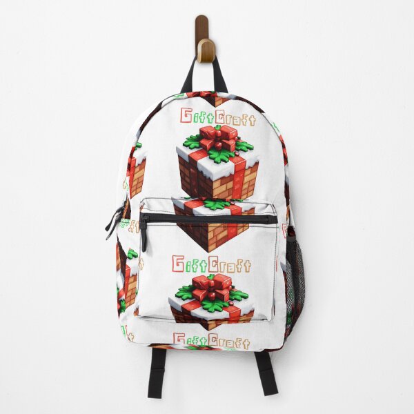 Item preview, GiftCraft Minecraft Gift Box - Cute Blocky Lego Christmas Art Print designed and sold by DesignArtist.ia.