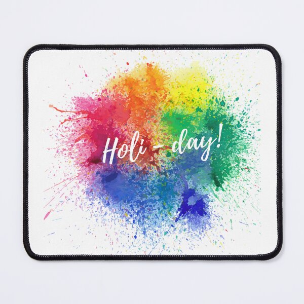 Artikelvorschau,  Feiertag, lustiger Feiertag, fröhliches Holi, Fest der Farben, trendiges Holi entworfen und verkauft von HariniArts.