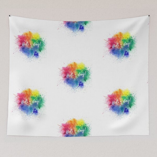 Item preview,  Holi day, funny holiday , happy Holi, festival of colours, trendy holi designed and sold by HariniArts.