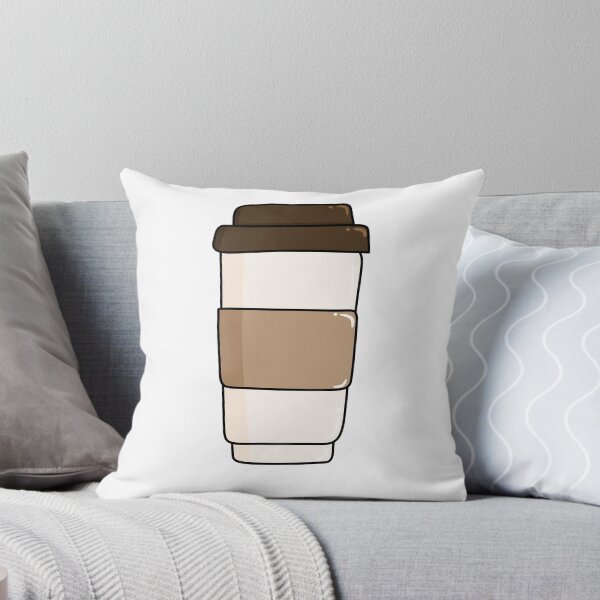 Item preview, To-Go Coffee Cup Sticker — Cozy Café Aesthetic designed and sold by Papiertriangle.