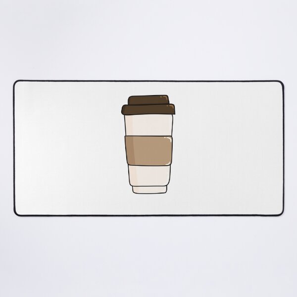 Item preview, To-Go Coffee Cup Sticker — Cozy Café Aesthetic designed and sold by Papiertriangle.