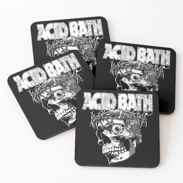 Item preview, Acid Bath Skull Black Greyscale Tour designed and sold by Stiodesign.