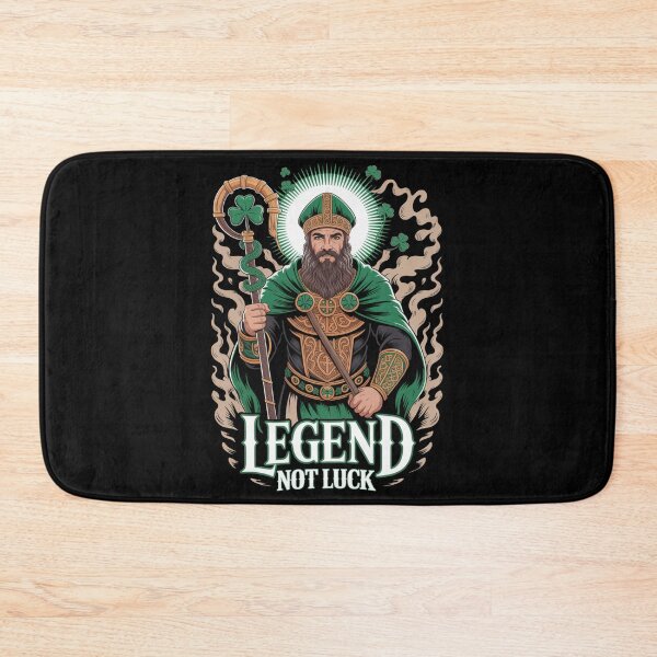 Item preview, Legend Not Luck – Saint Patrick Celtic Cross Guardian designed and sold by DarylWelsh2024.