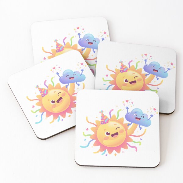 Item preview, Party Sun and Cloud designed and sold by The sticker haven.