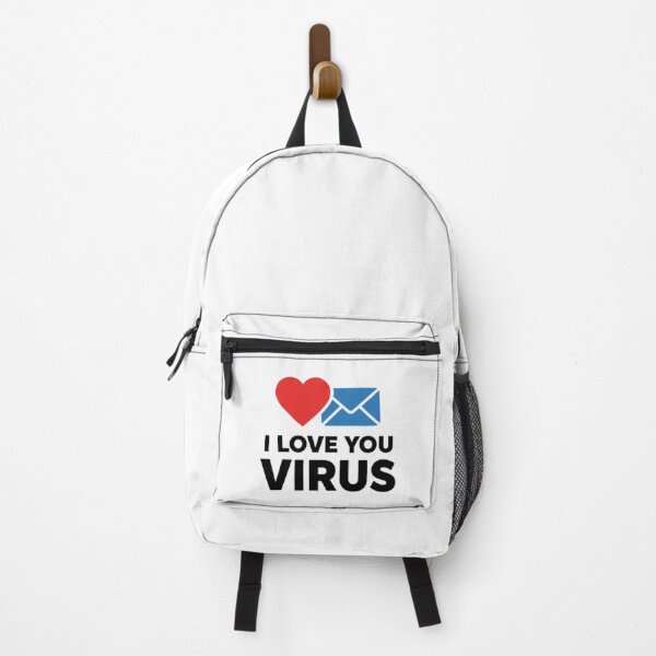 Item preview, I Love You Virus - Heart & Mail Design designed and sold by KurtByteStudio.